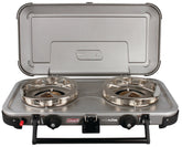 Coleman HyperFlame FyreKnight 2 Burner Stove, Fast Boiling, Instastart™, 24000 BTUs