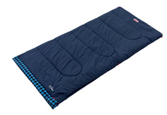 Coleman™ Pilbara -3°C Oversized Cotton Sleeping Bag, Hollow Fiber Construction, Machine Washable, Temp Rating: -3°C, 200 x 100cm