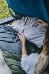 Mudgee Tall 5°C Sleeping Bag, Hollow Fiber Construction, Thermolock™ Draft Tube