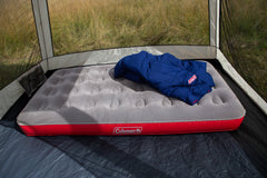 XL Single Quickbed Plus Air Mattress, Heavy Duty PVC , Soft Plush Rayon Flocked Top, Double Lock Valve, 187x 99 x24cm