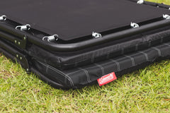 Coleman™ Big Sky Compact Stretcher Bed, Flat Fold, Steel Frame, Silicone Grips, Poly Cotton Foam Mattress, Comfortsmart Coil Suspension, 175 x 63 x 38cm, 102kg