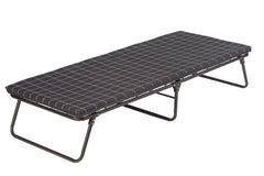 Coleman™ Big Sky Compact Stretcher Bed, Flat Fold, Steel Frame, Silicone Grips, Poly Cotton Foam Mattress, Comfortsmart Coil Suspension, 175 x 63 x 38cm, 102kg
