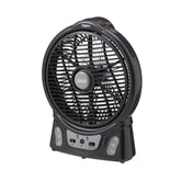 Coleman 240V Rechargeable Lithium Ion Fan with LED Lights 8”/20cm