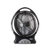 Coleman 240V Rechargeable Lithium Ion Fan with LED Lights 12”/30cm