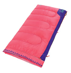 Coleman™ Youth Pink 10°C Glow in the Dark Sleeping Bag, Machine Washable, 152 x 66 cm