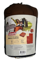 Coleman™ Plush Fleece Blanket, Quilt Construction, 180T Brushed Polyester Shell, Coletherm™ Hollow Polyester Filling,Temp Rating: 0°C, 152 x 66 cm