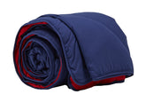 Coleman™ Plush Double Blanket, Quilt Construction, 180T Brushed Polyester Shell, Coletherm™ Hollow Polyester Filling, Temp Rating: 5°C, 215 x 100cm