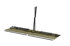 Instant Swagger Stretcher, Heavy Duty Frame, 600D Polyester Fabric, 110cm Ultra Wide, 140kg, Carry Bag