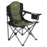 Quad Fold Swagger Chair, Extra Wide, Adjustable lumber support, Mobile Phone Holder, Drink Holder, Carry Bag, 250kg