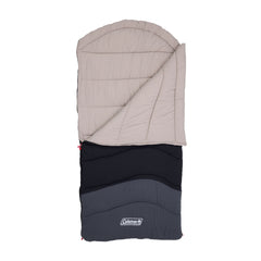 Coleman Mudgee C-0 Tall Warm Hooded Sleeping Bag, 0°C Rated