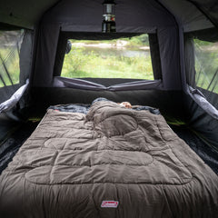 Coleman Pilbara C-7 Double Wide Hooded Sleeping Bag, -7°C Rated