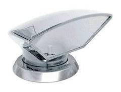 VETUS Cowl ventilator Ø 75 mm ID, type Donald, Stainless Steel AISI 316, with white interior (incl. ring and nut) DON316WR