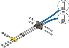 VETUS Dual station unit type DS, for throttle DSKITF