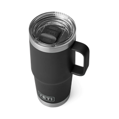 YETI Rambler 20 oz Travel Mug Black V2