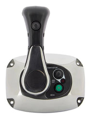 VETUS Electric propulsion control lever stainless steel, side mounted, V-CAN, with POWER and ECO mode ELCS