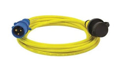 VETUS CEE shore power cable, 5 m, 16 A, IP44, H07BQ-F 3G, 2,50 mm² PUR EOCABC5M