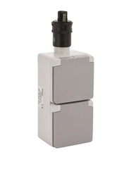 VETUS Quick Connect - Schuko wall socket 16 A, grey, IP55, wall mounted EOQW2NSG