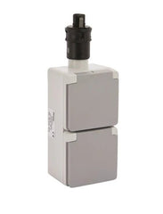 VETUS Quick Connect - Schuko wall socket 16 A, grey, IP55, wall mounted EOQW2NSG