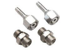 VETUS Connection set for single fuel filter, Ø 8 mm hose, straight FFS0800
