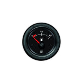 VETUS Fuel level indicator, black, 12 / 24 V, cut-out size Ø 52 mm (excl. sensor) FUELB