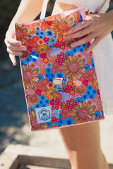 Good Vibes™ Insulated Lunch Bag, Removable Shoulder Strap, Metal Buckle - Retro Summer