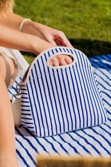 Mediterranean Neoprene Lunch Bag with Shoulder Strap
