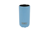 Bay Blue Insulated Double Wall Stainless Steel Skinny Bottle Can Cooler