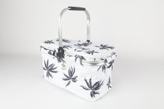 Havana Insulated Market Cooler Bag, Aluminum Frame, Fully Zipped, Collapsible