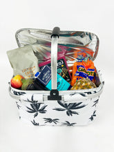 Good Vibes™ Insulated Market Cooler Bag, Aluminium Frame, Fully Zipped, Collapsible - Havana