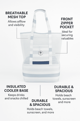 Ocean Tide Beach Cooler 2 In 1 Bag