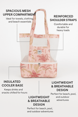 Tropicana Beach Cooler 2 In 1 Bag