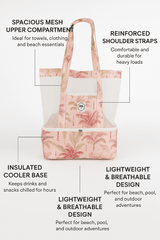 Tropicana Beach Cooler 2 In 1 Bag