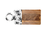 Havana Mango Wood & Enamel Serving Board 46cm Havana
