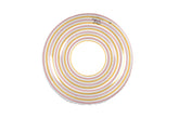 Stripe Inflatable Swim Ring Extra Large Heavy Duty PVC 108cm