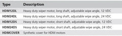 VETUS Cover for HDM wiper motor HDMCOVER