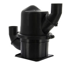 VETUS NAVIDURIN®LLOYDS approved, Black high performance waterlock/muffler type HPW102, 102 mm rotating inlet and outlet HPW102