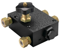 VETUS Single non-return valve (G1/2) with by-pass valve (incl. tube connectors Ø 18 mm) HS74B