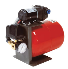 VETUS Pressurized water system 24 V, with 8 L tank, adjustable pressure switch & gauge HYDRF24