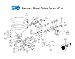 Motor For Elec Toilet 24v