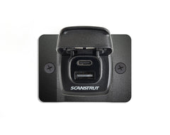 ScanStrut Flip Pro Dual USB Socket with Fnt Bezel