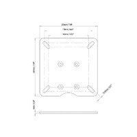 Radome Plate 2 for Modular DTP Sys