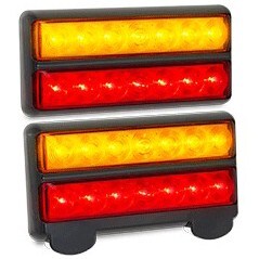 Trailer Light LED 207 Series Twin Pk