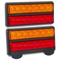 Trailer Light LED 207 Series Twin Pk