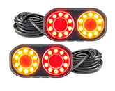 Trailer Light LED 209 Series Twin Pk 8m Cable