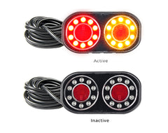 Trailer Light LED 209 Series Twin Pk 8m Cable