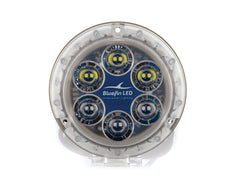 Piranha P12 White/Blue Al Base 12/24v