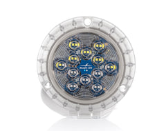 Piranha P24 White/Blue Al Base 12/24v