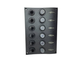 Switch Panel LED 6G w/Breakers
