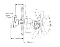 Helm Tilt T81FC Anti-Feedback Pl/Gear