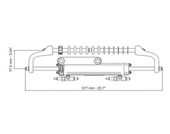 Cylinder Front Mnt UC81-OBF